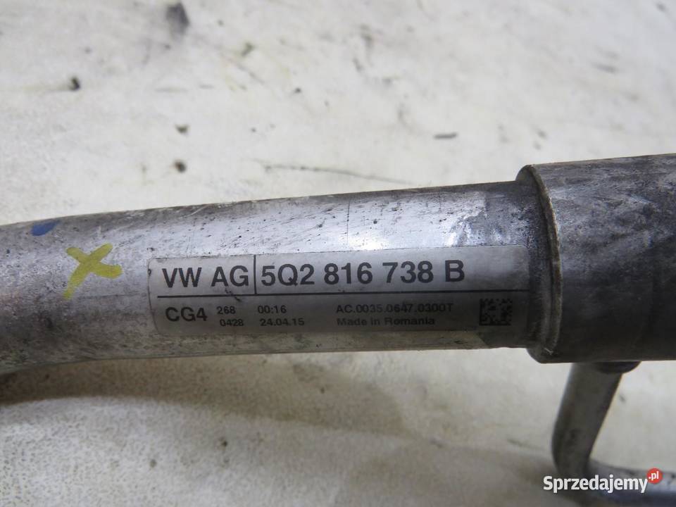 PRZEWÓD KLIMATYZACJI PASSAT B8 20 TDI 5Q2816738B sprzedam