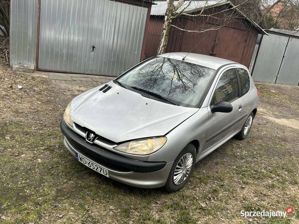 Peugeot 206 11 Benzyna 2003 mazowieckie Ostrów Mazowiecka