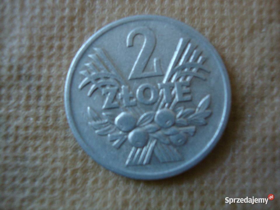 moneta 2 zł; 1974
