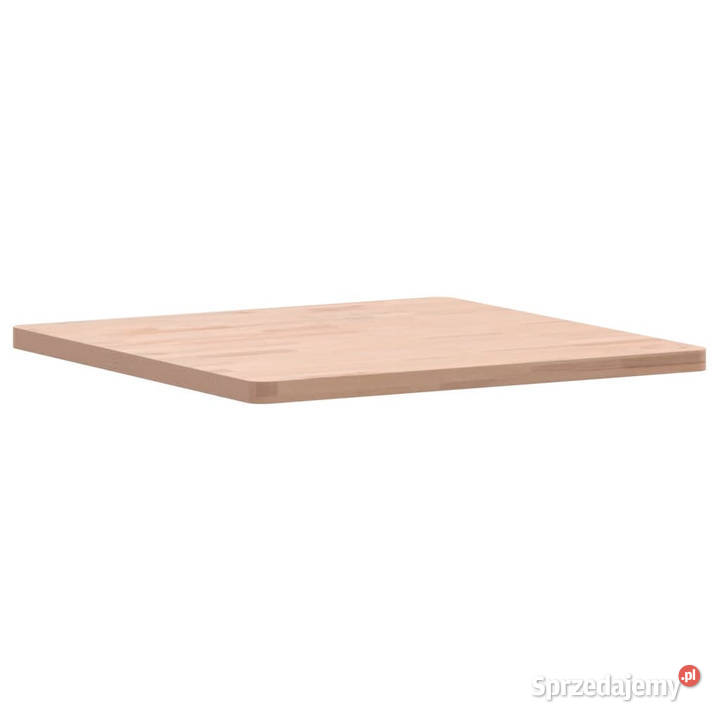 Blat do stolika 60x60x25 kwadratowy lite drewno
