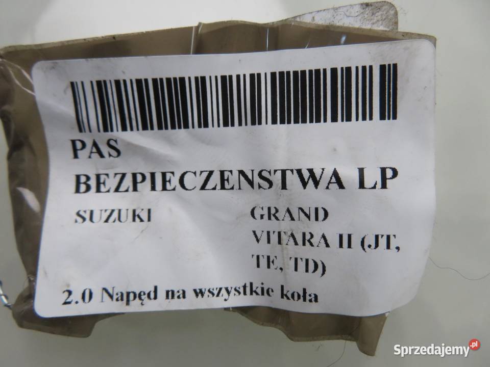 PAS LEWY PRZEDNI SUZUKI GRAND VITARA II sprzedam