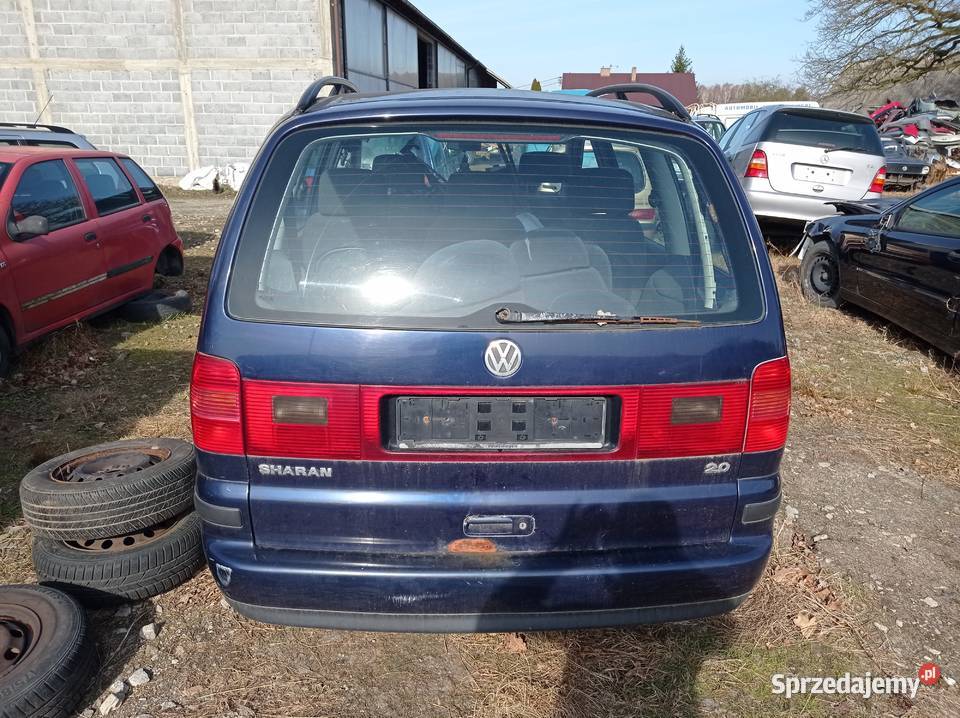 Volkswagen Sharan 20 85 kW 2000 r dawca części Szklarka Myślniewska