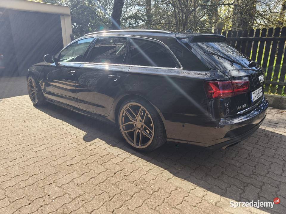 Audi A6 C7 ABT 1 właściciel manual sprowadzona Rok produkcji 2015 Wrocław