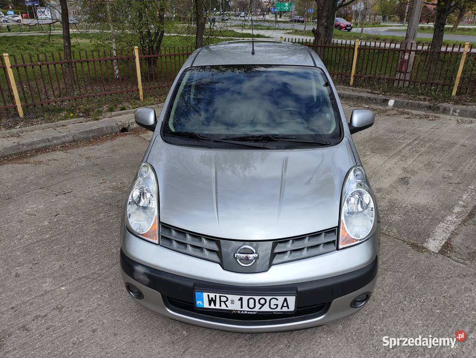 Nissan Note 16 benzyna 2006 TEKNA klima hak Radom