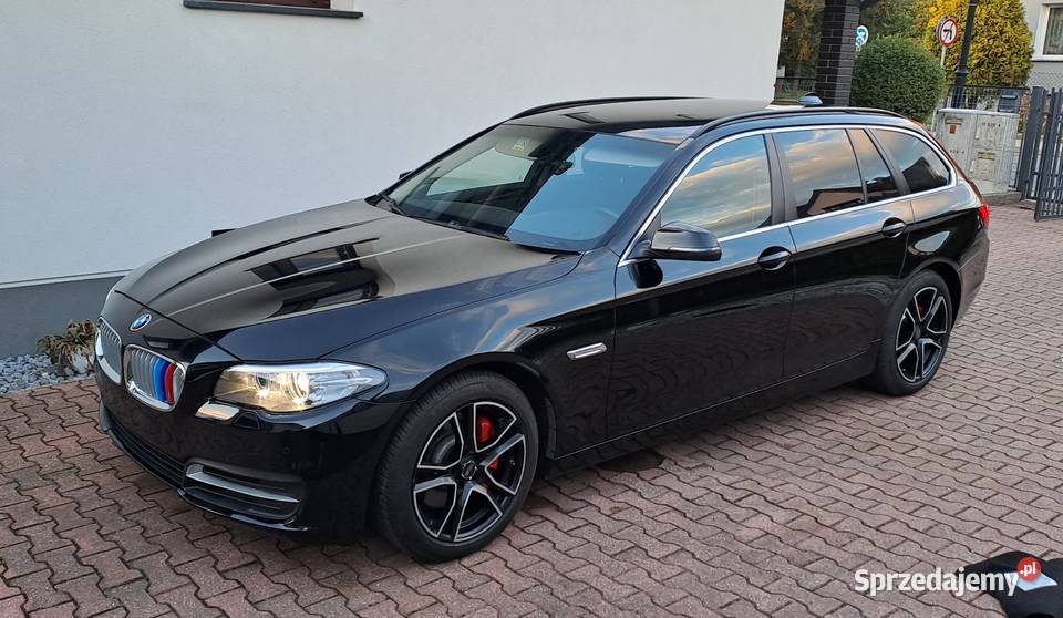 BMW 5 F11 LCI benzyna Niski przebieg Rok produkcji 2014 Nowe Skalmierzyce