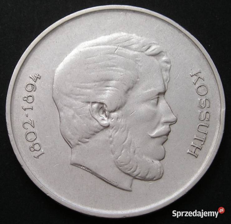 WĘGRY 5 FORINTÓW 1947 LAJOS KOSSUTH SREBRO Łódź