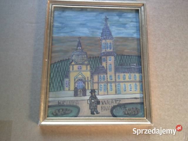 Obraz Nikifor Krynicki 18951968 Pamiątka z Lublin