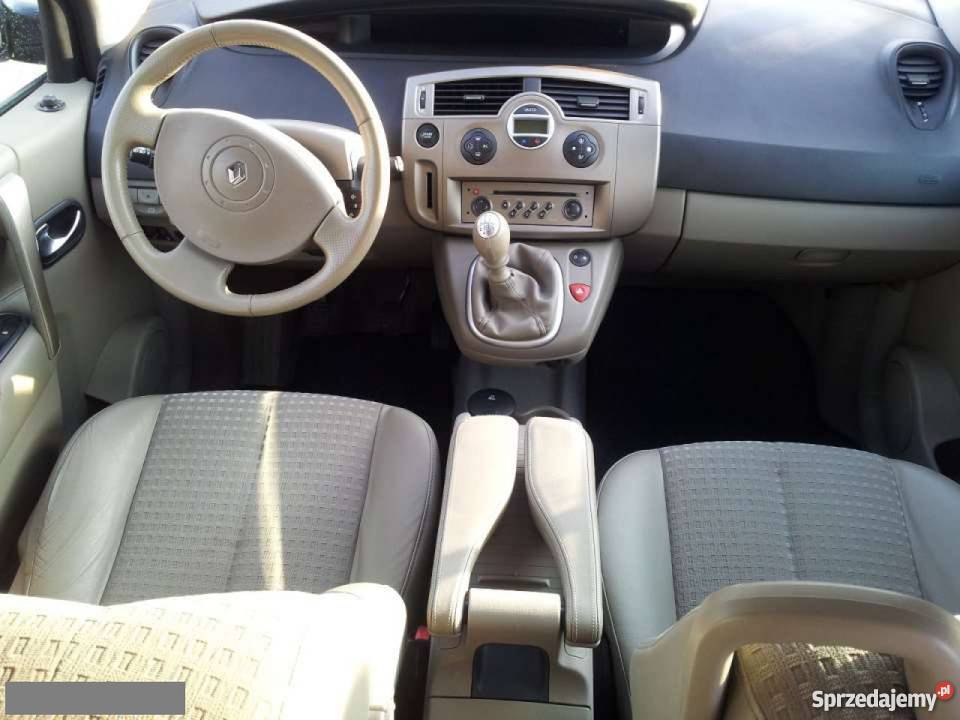 Na sprzedaż Renault Scenic czarny elektryczne lusterka Krzywizna