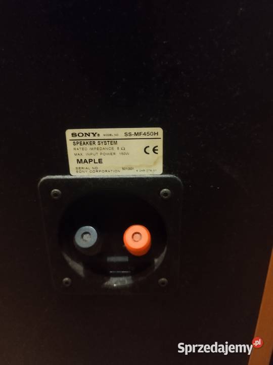 Głośniki Sony SSMF450H 8ohm 150w Słuchawki i głośniki Rzeszów sprzedam
