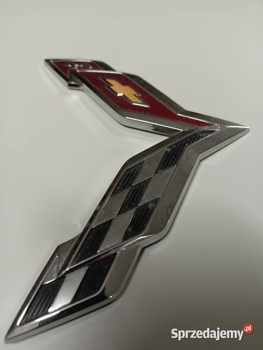 Corvette C7 znaczek emblemat Dąbrówka
