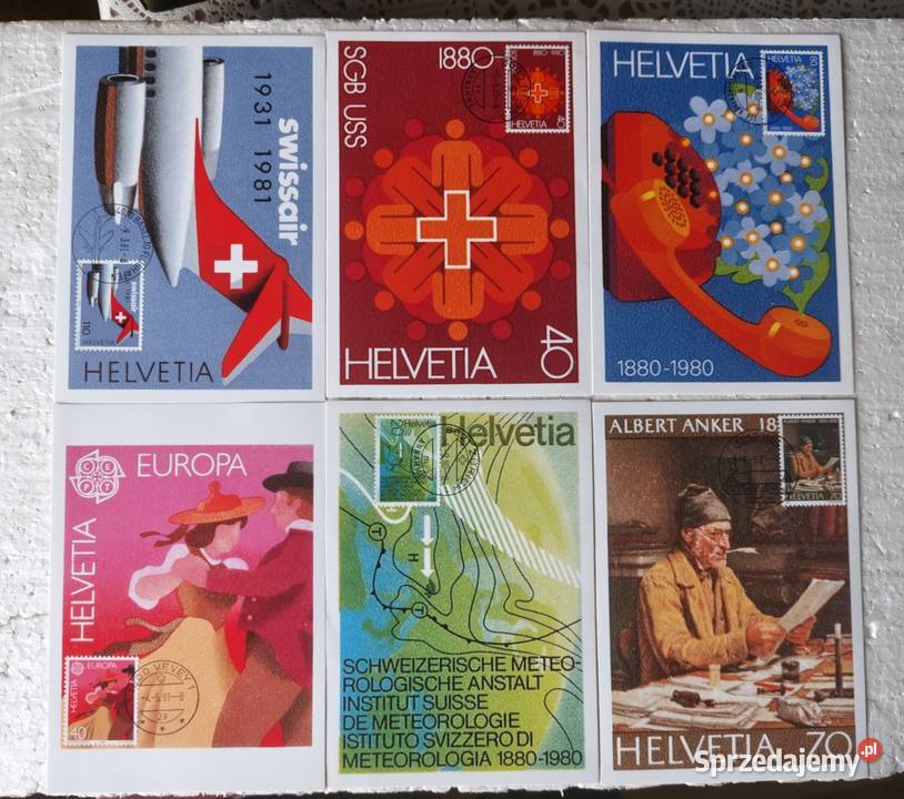 Zestaw 19 RÓŻNYCH kart maksimum Zagraniczne stan małopolskie Ochojno