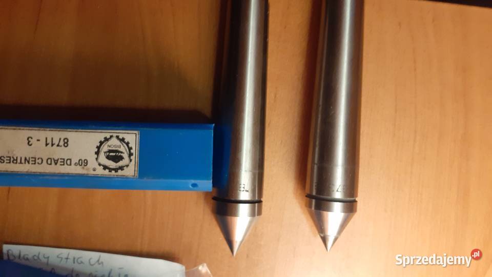 2 kły tokarskie stałe Bison