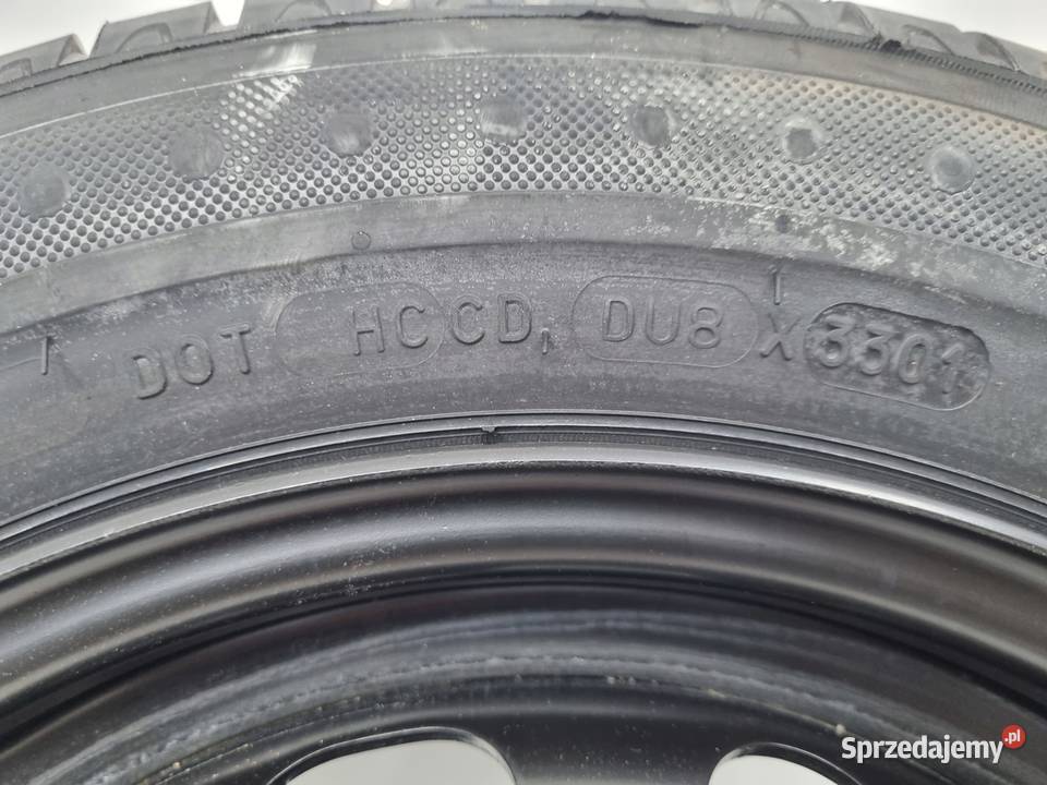 KOŁO ZAPASOWE zapas Opel Corsa C felga 17565 R14 Średnica 14" Chełm