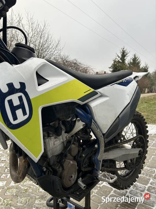 Husqvarna FC 350 2021r kontrola trakcji zmienne garażowany