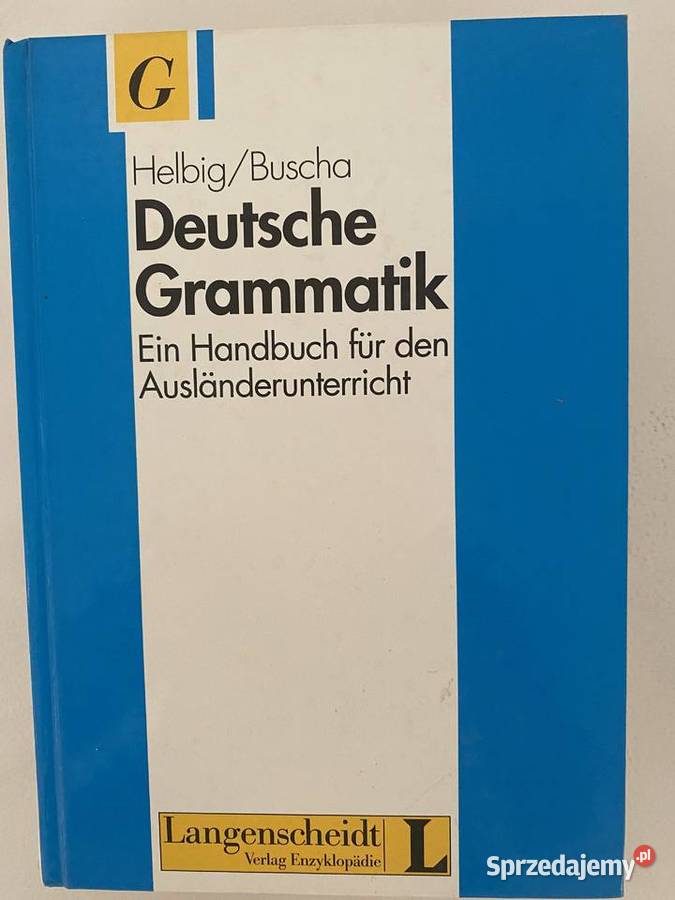 HelbigBuscha Deutsche Grammatik Rok wydania 1994 Warszawa