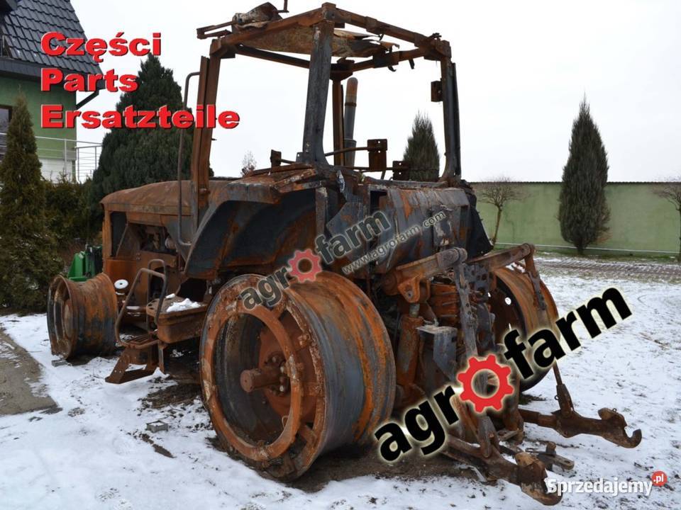 John Deere 8400 części silnik skrzynia biegów Byków