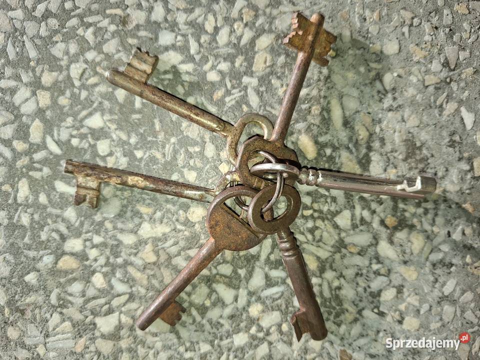 Klucze do starych zamków różne Wrocław