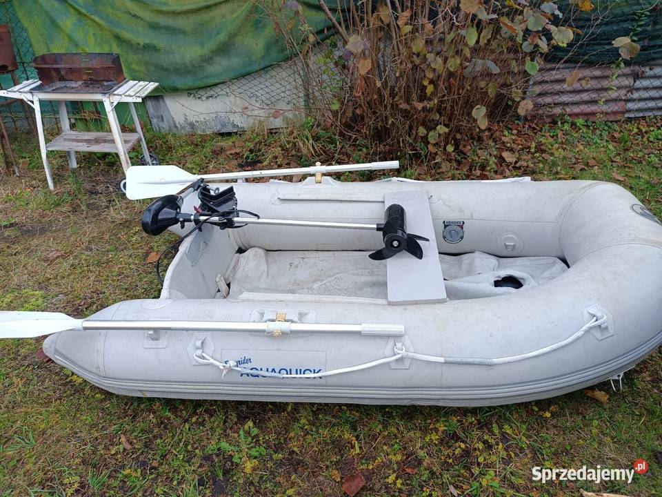 Sprzedam ponton z silnikiem elektrycznym sprzedam