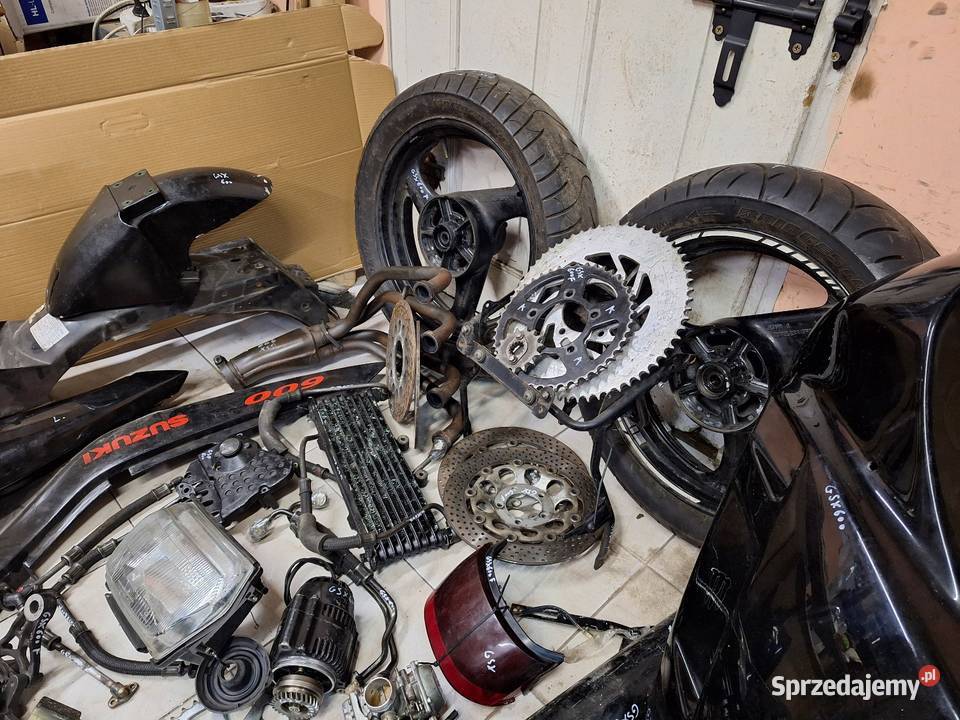 Suzuki GSX 600 F części licznik bak owiewka Jelenia Góra