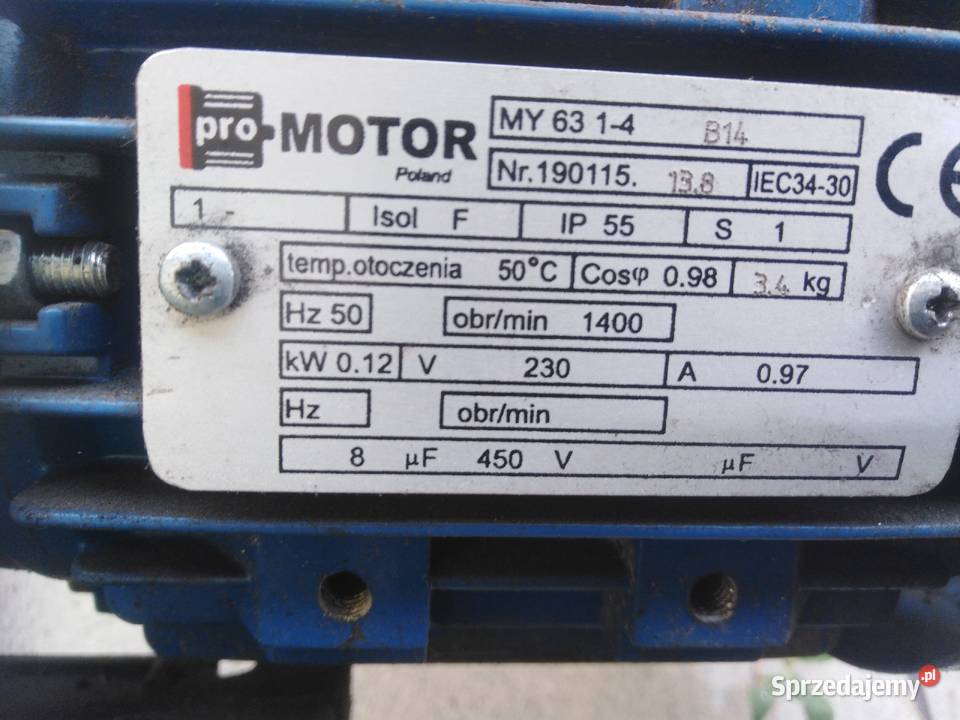 Motoreduktor Przekładnia Do Pieca Kotła Na Akcesoria grzewcze Lublin