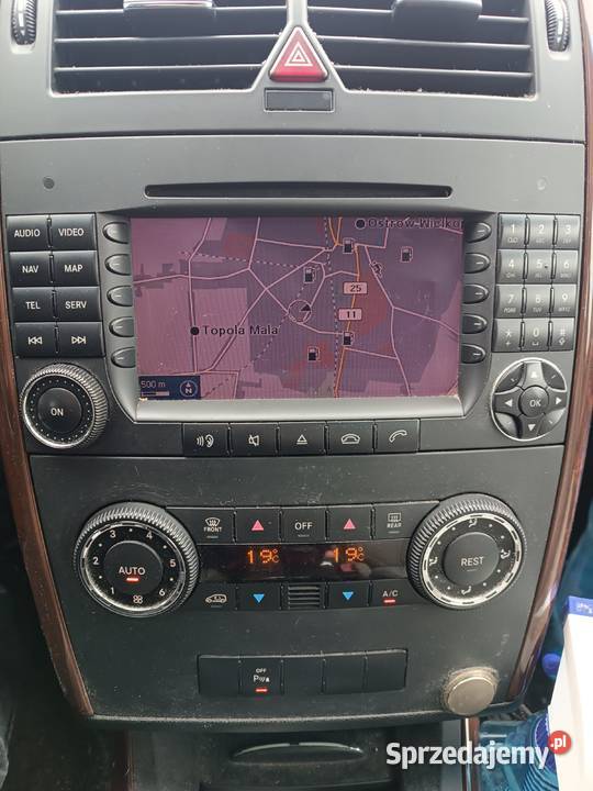 Mercedes A klasa w169 20 turbo benzyna automat Rok produkcji 2007 Ostrów Wielkopolski