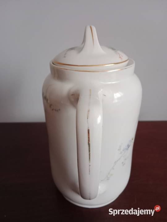 Porcelanowy dzbanek do kawy herbaty