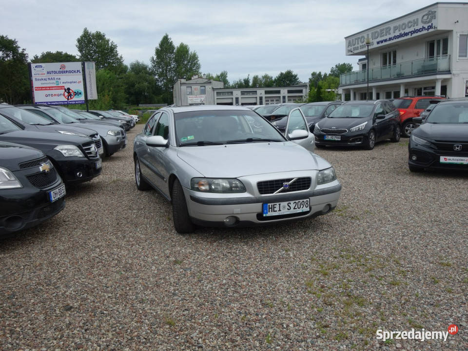 Volvo S60 Volvo s60 2002 25 benzyna 140 automat srebrny Słupsk