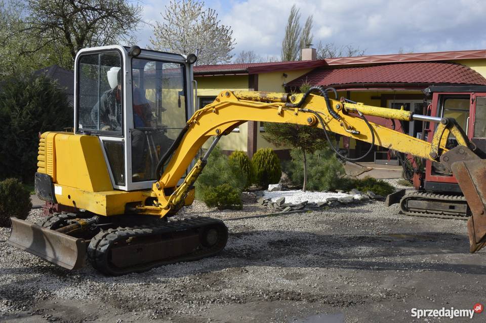 Minikoparka mini koparka JCB 802 SUPER 1997r 26T nie łódzkie Złoczew sprzedam