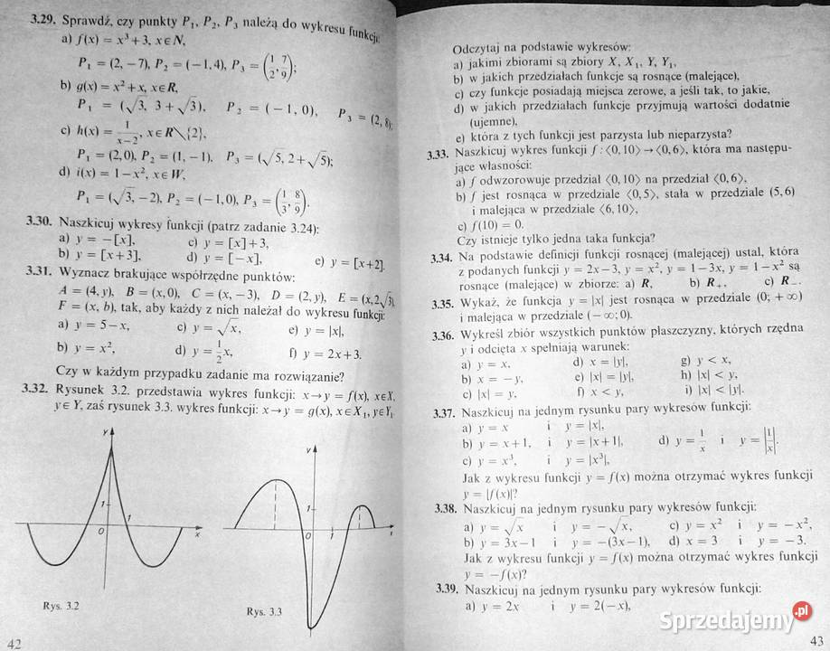 Zbiór zadań z matematyki kl 12 N Dróbka K Chełm sprzedam