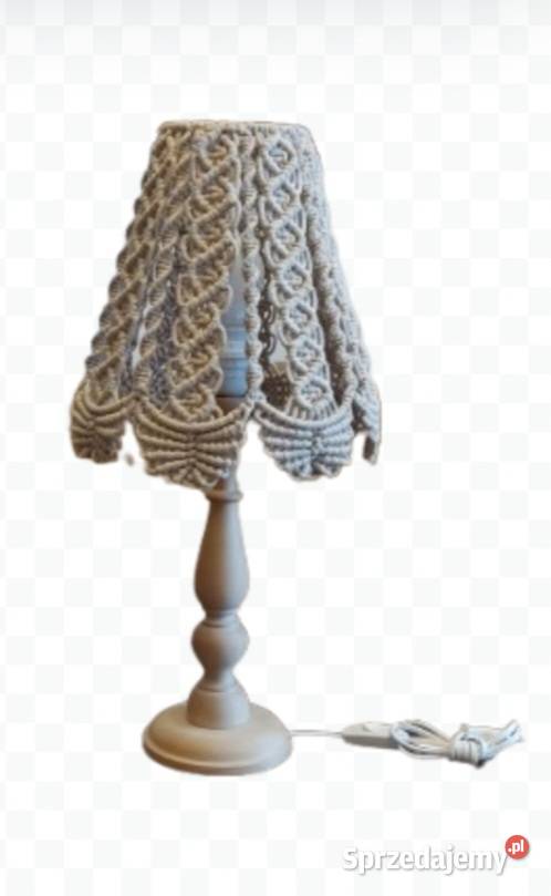 Lampa nocna z drewna lampki toczone Lampy stołowe i nocne mazowieckie Mława