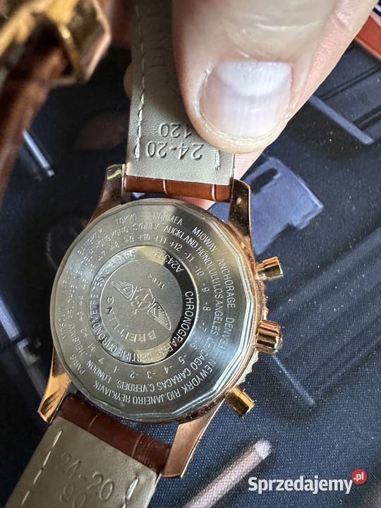 Breitling navitimer rose gold 46 mm citizen Płock