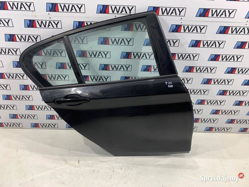 BMW F20 DRZWI PRAWY TYŁ TYLNE PRAWE 668 SCHWARZ sprzedam