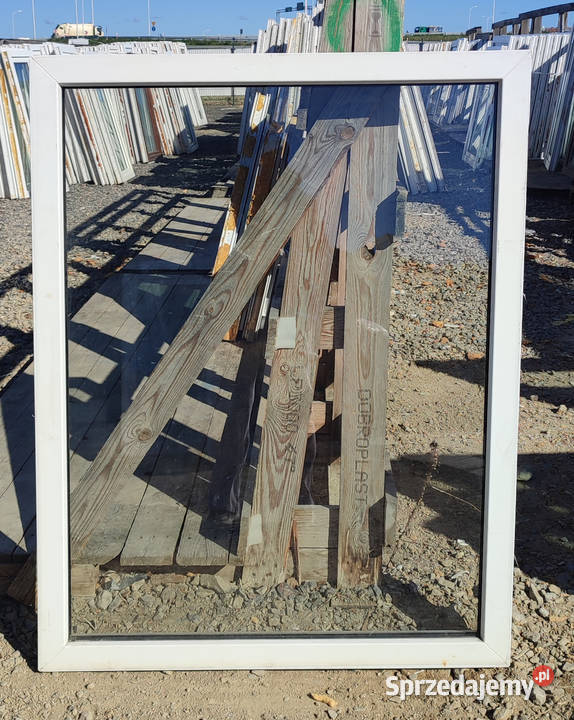 OKNA KacprzaK Witryna 97X127 FIX Używany PCV Okna ścienne