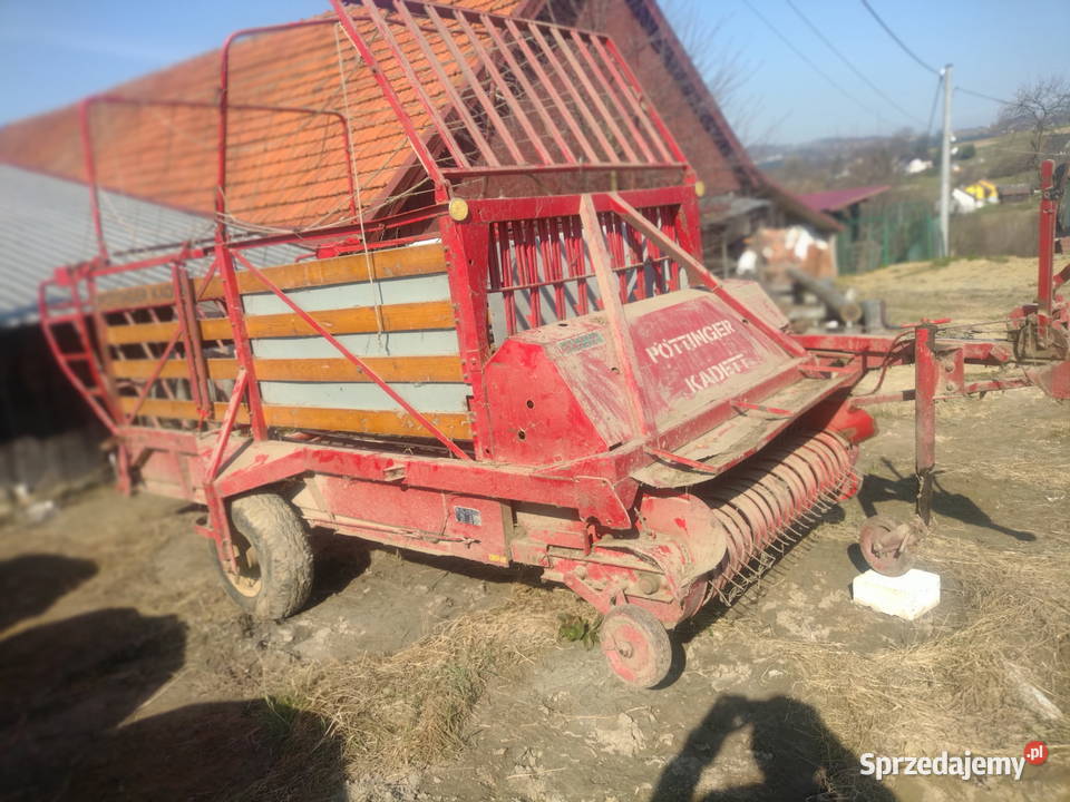 Sprzedam przyczepę samozbierająca pottinger i małopolskie Januszowa