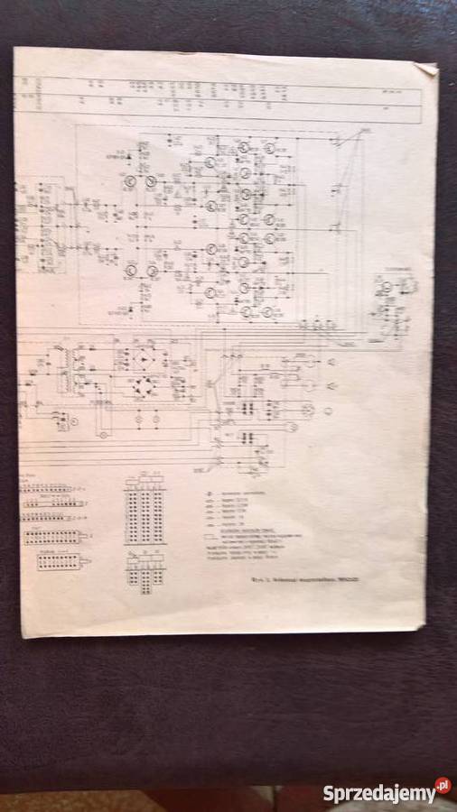 Schemat Magnetofonu MS2425 dolnośląskie Wrocław