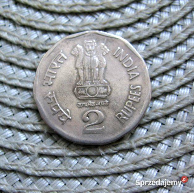Indie 2 Rupie 2001r Zjednoczenie Narodowe Kalisz
