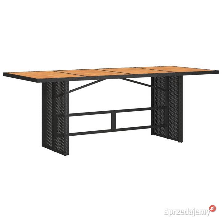vidaXL Stół ogrodowy z akacjowym blatem mazowieckie