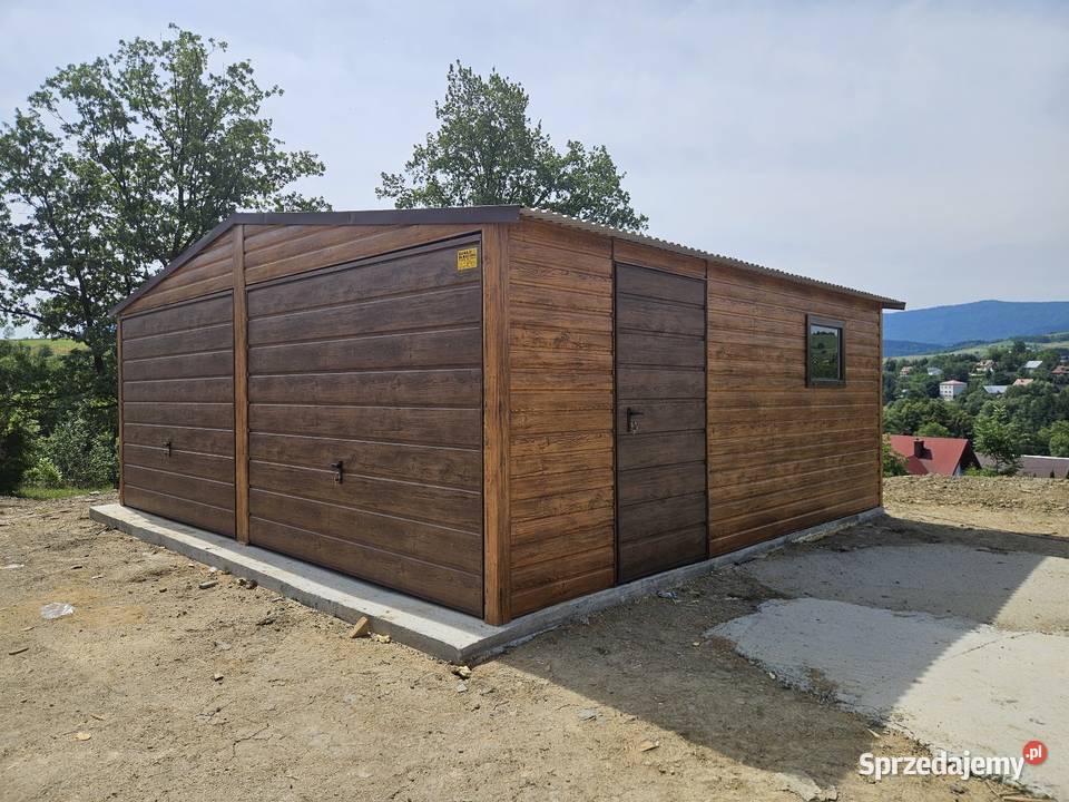 6x6 Garaze Blaszane Garaż Blaszany Blaszak Sprzedaż Mielec