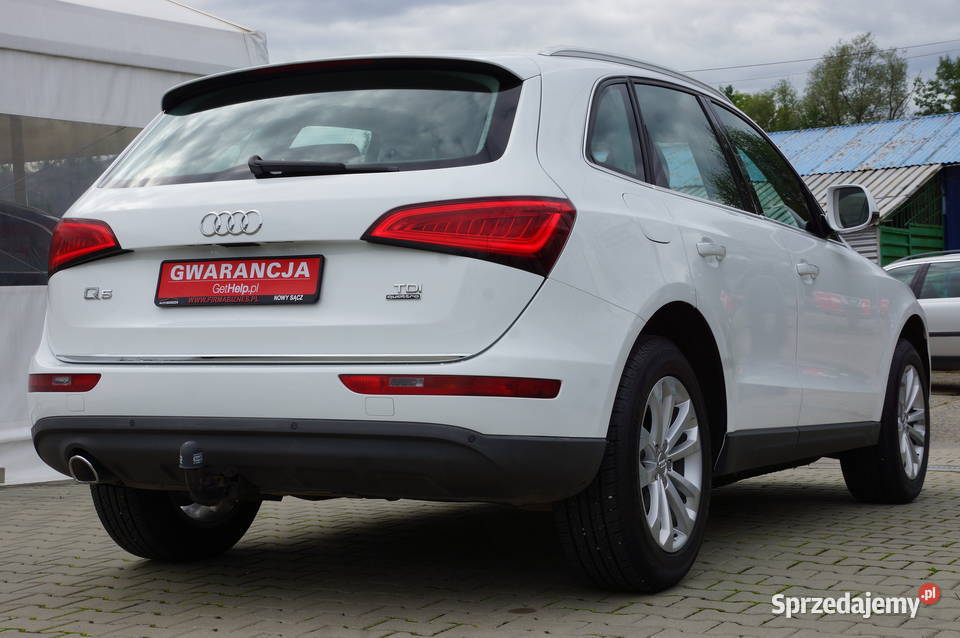 Audi Q5 20 TDI CR 150 Lift 4x4 Półskóra Mały światła do jazdy dziennej Nowy Sącz