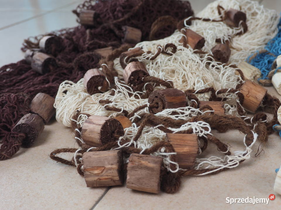 Sieci siatka sieć pływaki pływakami boje 34x34m sprzedam