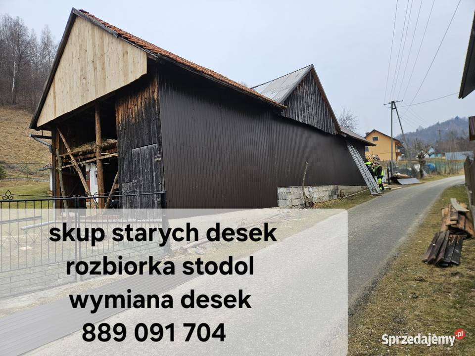 Skup starych desek skup starego drewna skup lubelskie Lublin