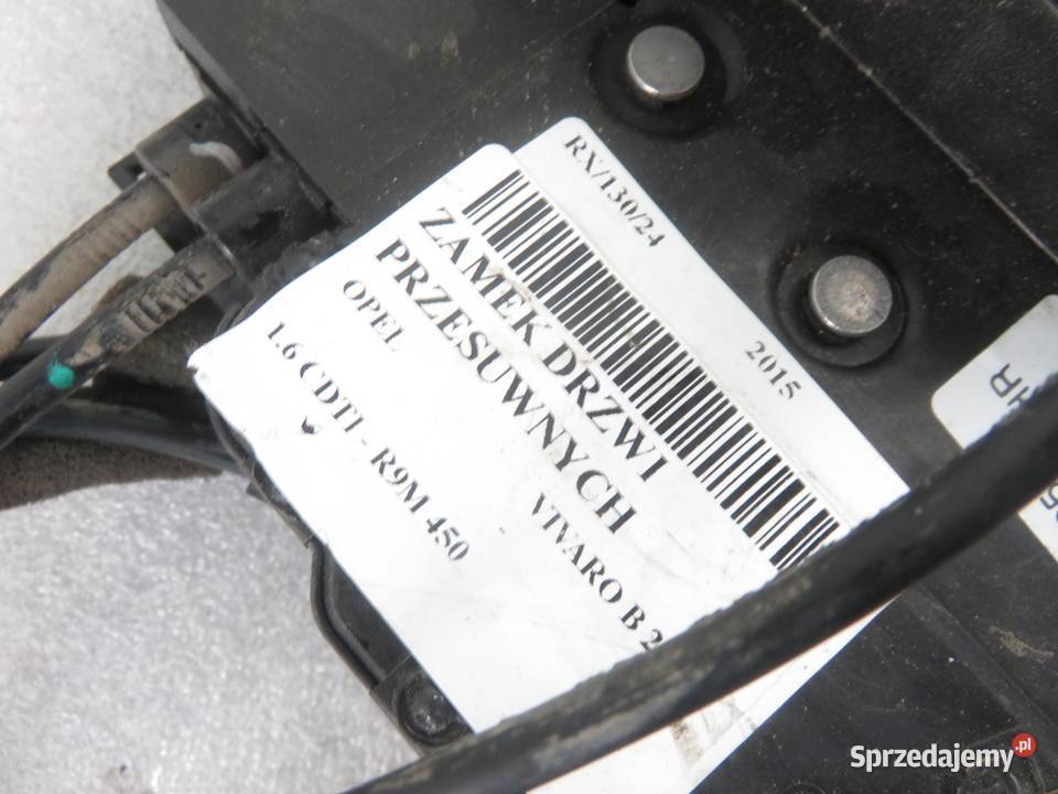 ZAMEK DRZWI PRZESUWNYCH OPEL VIVARO B 2014