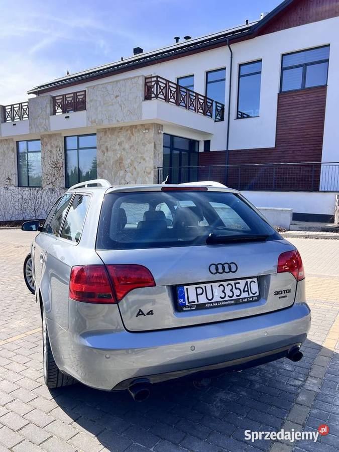 Audi A4 B7 AVANT 30 TDI Quattro Sline kombi Nałęczów sprzedam