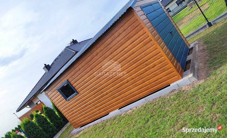 SCHOWEK DOMEK OGRODOWY 3M X 5M DWUSPAD BRAMA Domki narzędziowe