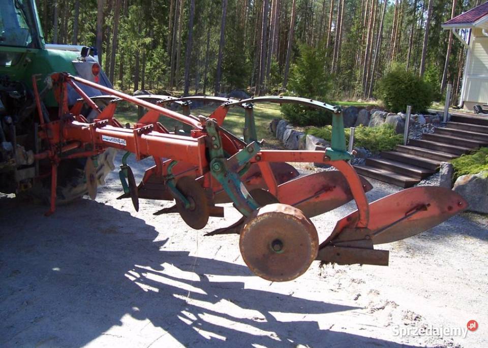 Pługi Kverneland 4 skibowe resor