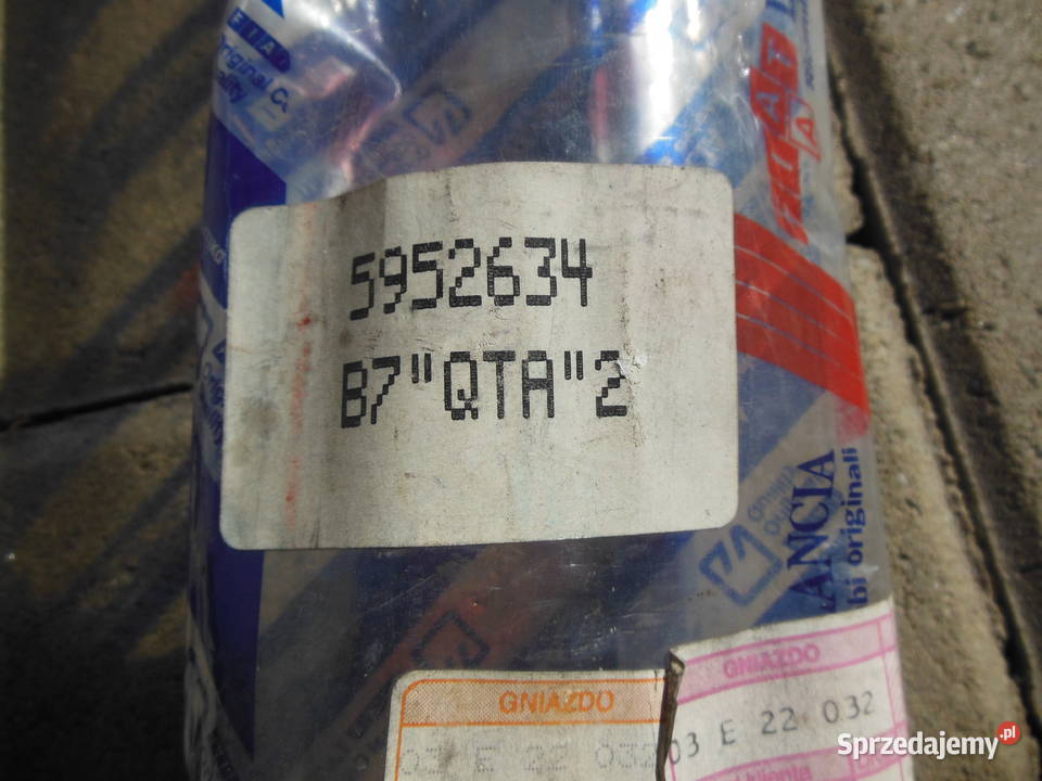 5952634 Dolna listwa drzwi przednich lewa Fiat śląskie Kozy