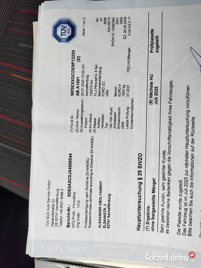 FORD C 16 BENZYNA 101KM Motoryzacja wielkopolskie Leszno