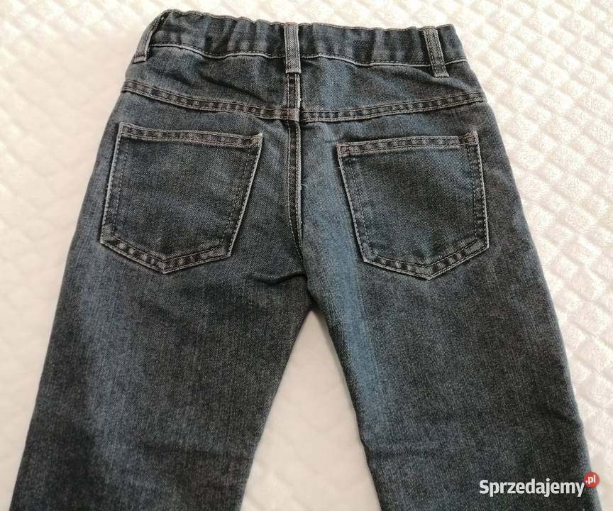 Spodnie dżinsy niebieskie 116 Takko Fashion Czeladź