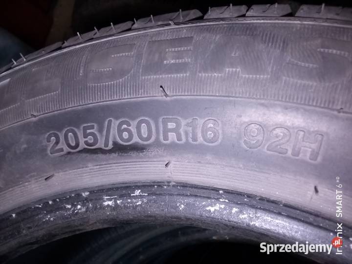 4 opon wielosezonowych 20560R16 z 2021 roku Opole