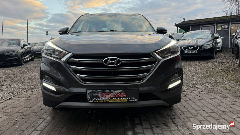 Hyundai Tucson 17 Crdi Navi kamera skóry ledy elektrochrom. lusterko wst. Gdańsk sprzedam
